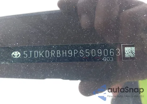 2023 Toyota Highlander Xse из США, поврежденный, VIN 5TDKDRBH9PS509063